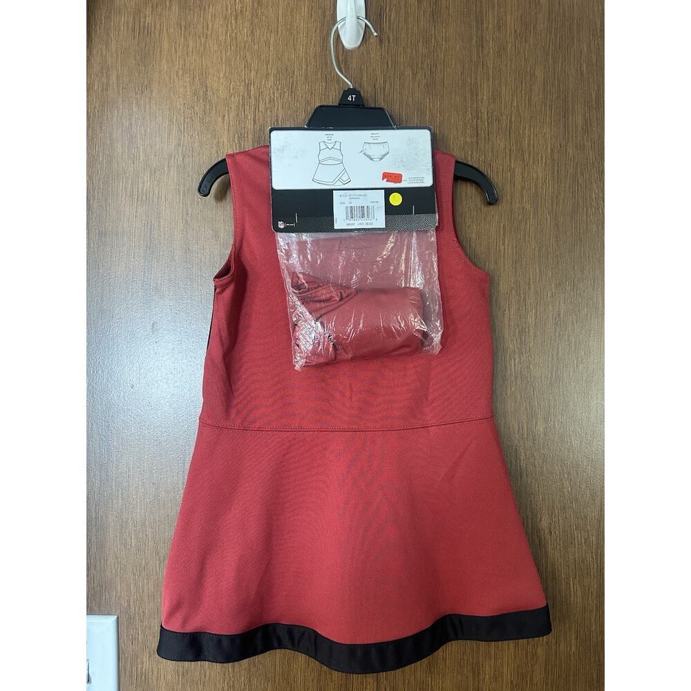 Arizona Cardinals cheerleading outfit 4T NWT 2 piece Halloween Football Cheer - Picture 5 of 6